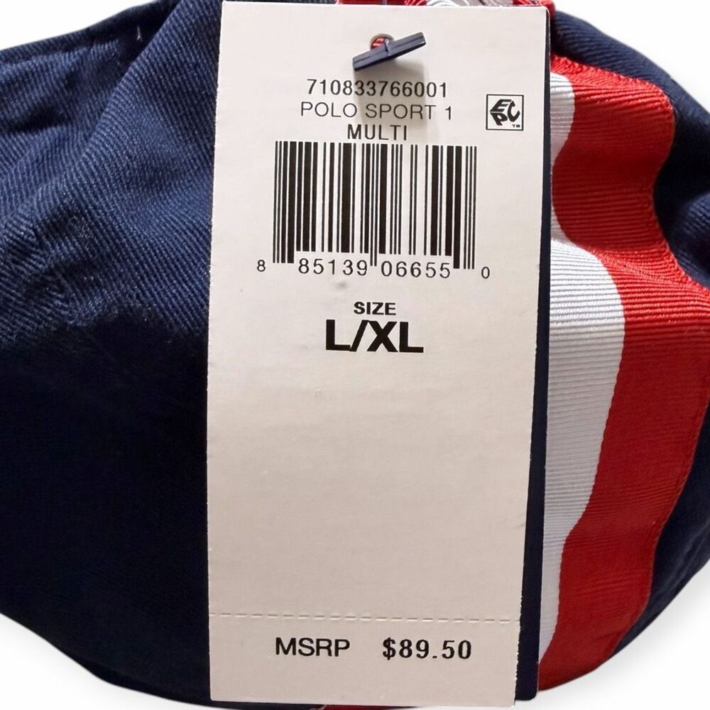 Polo Ralph Lauren Polo Sport Brooklyn New York Cycling Cap Mens L/XL Brand New - Picture 9 of 9